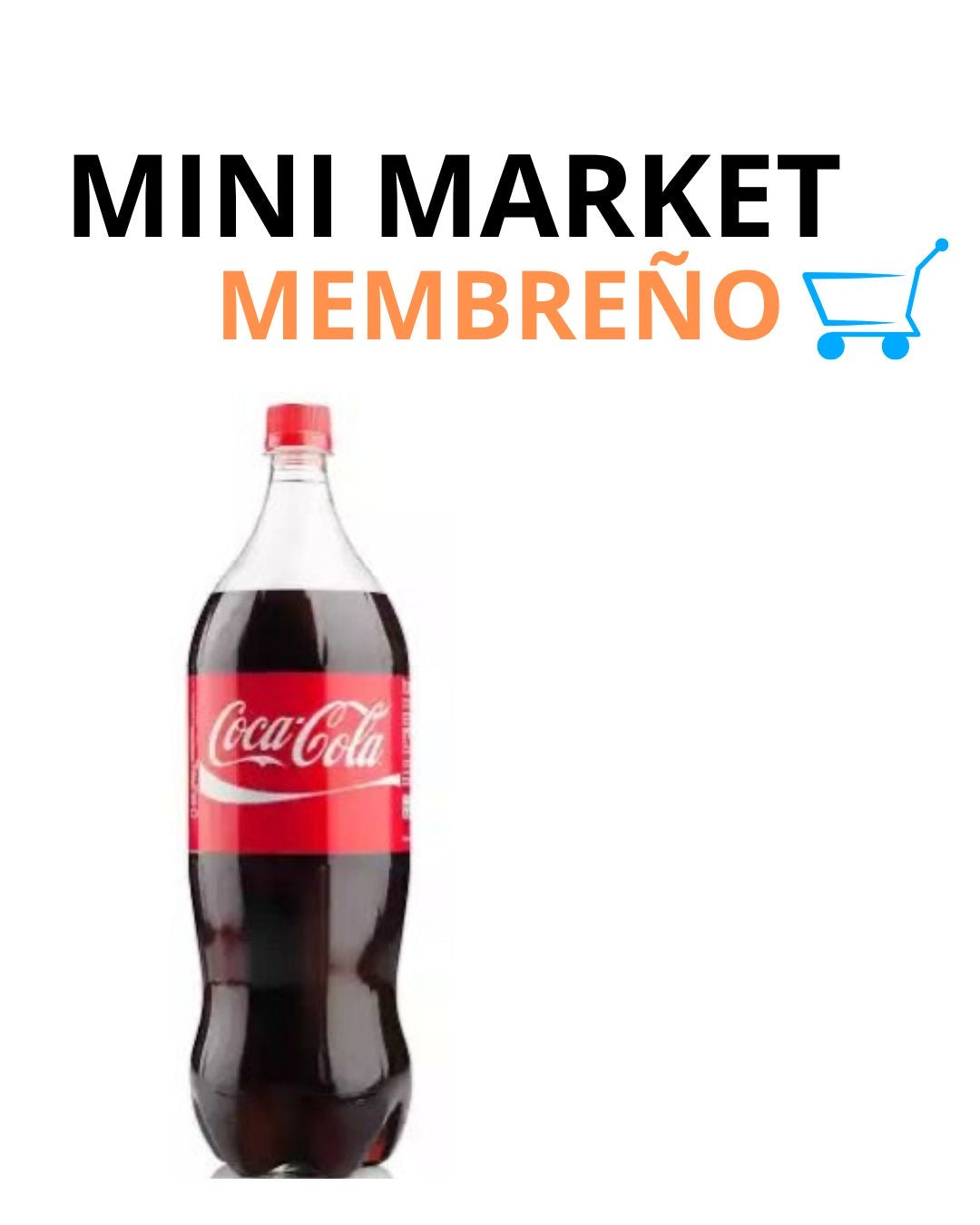 Gaseosa coca cola 2 litros