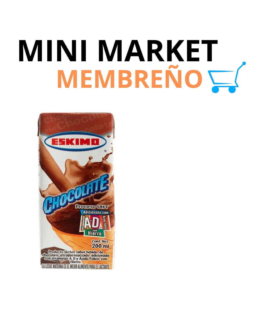 Lechelado eskimo chocolate 200ml