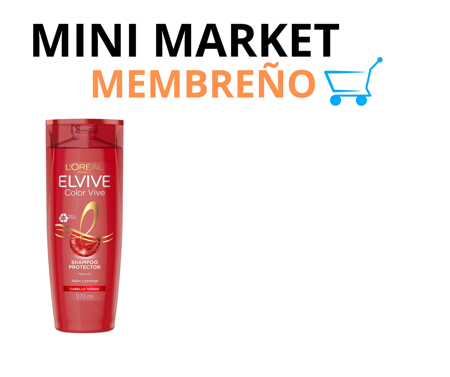 Shampoo L’Oréal color vive 370ml