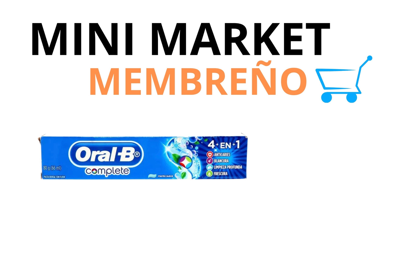 Pasta dental oral B 4en1 66ml