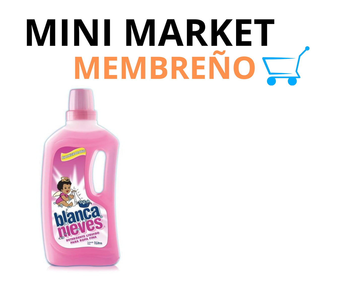 Detergente líquido blanca nieves 1lt