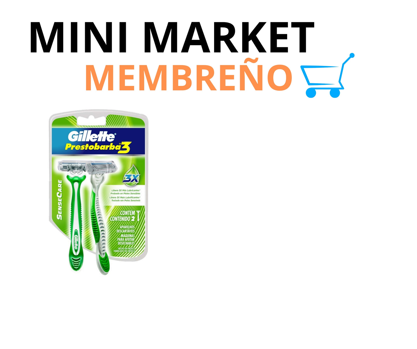 Gillette prestobarba 3