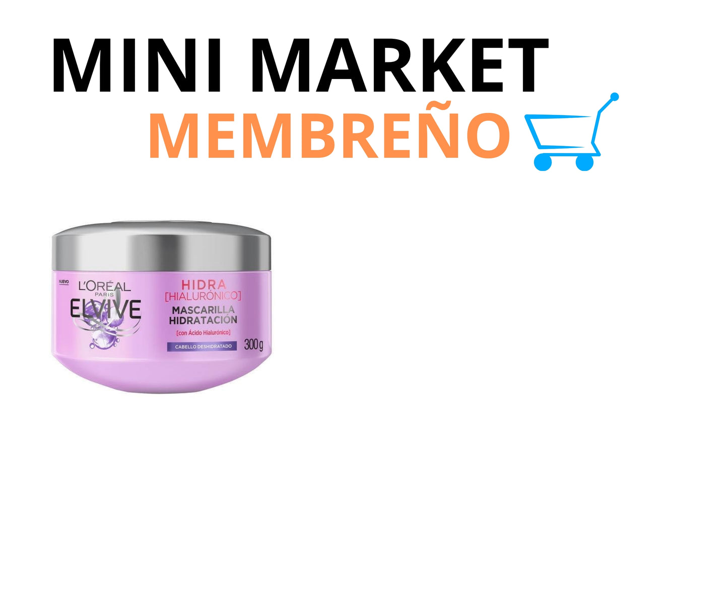 L’Oréal mascarilla Hidra hialurónico 300g