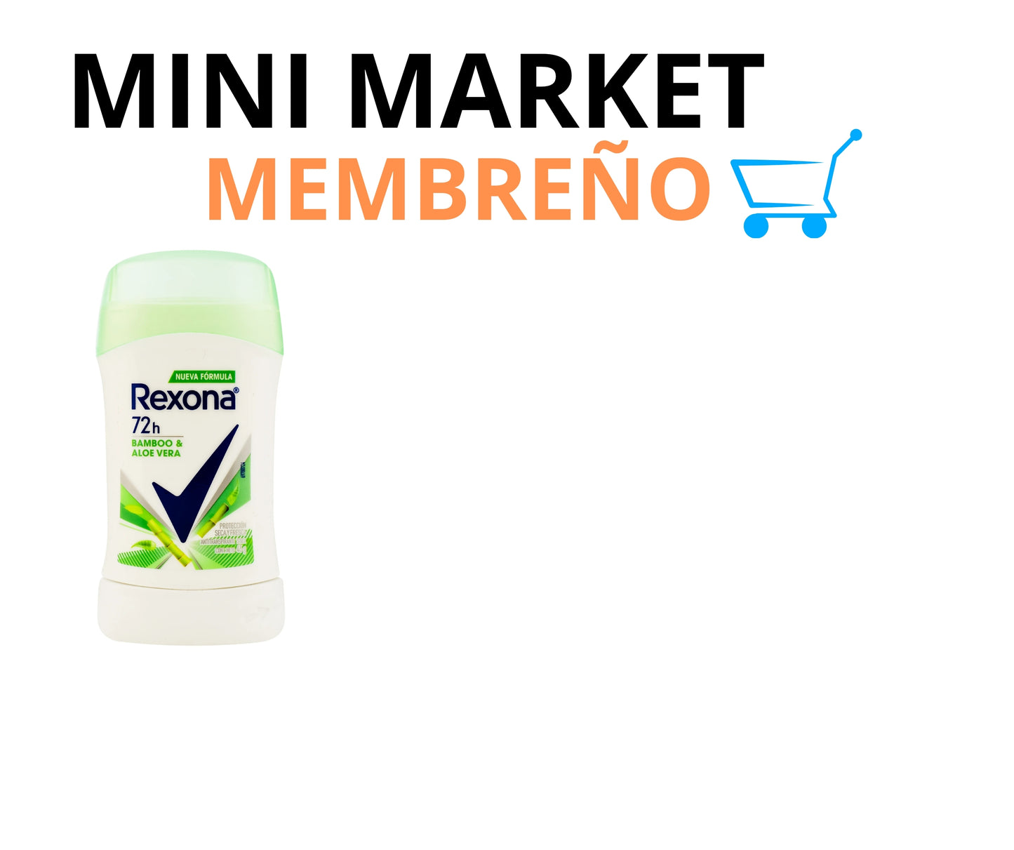 Desodorante Rexona bamboo y aloe 45g