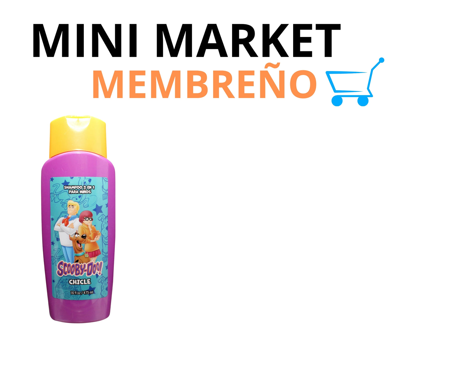 Shampoo Kids chicle 2en1 Scooby Do 325ml