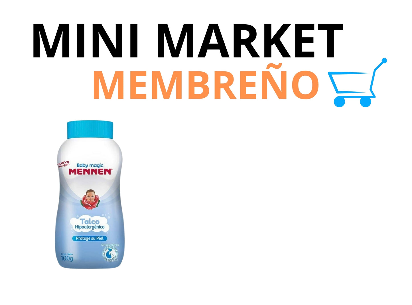 Talco mennen bebé 100g