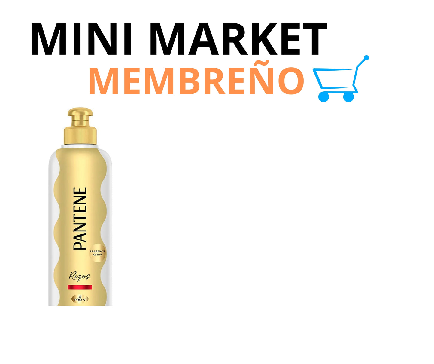 Crema para peinar Pantene rizos 300ml