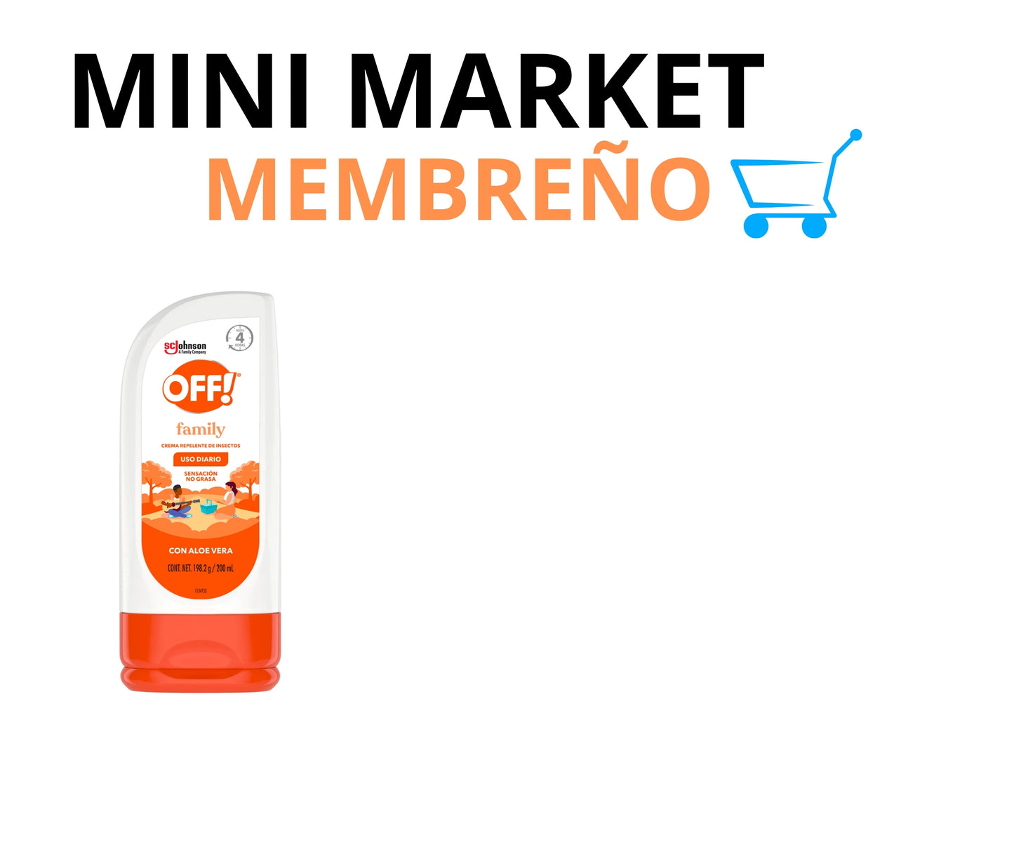 Repelente OFF family 200ml
