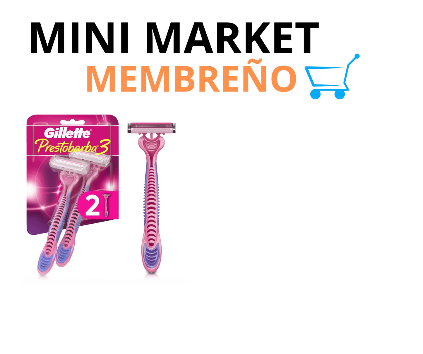 Gillette prestobarba 3
