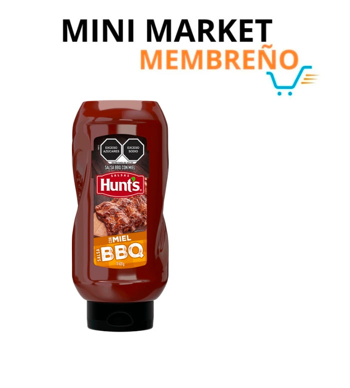 Salsa BBQ Hunt’s miel 620g