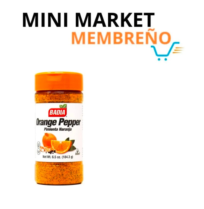 Pimienta naranja Badia 6.5oz