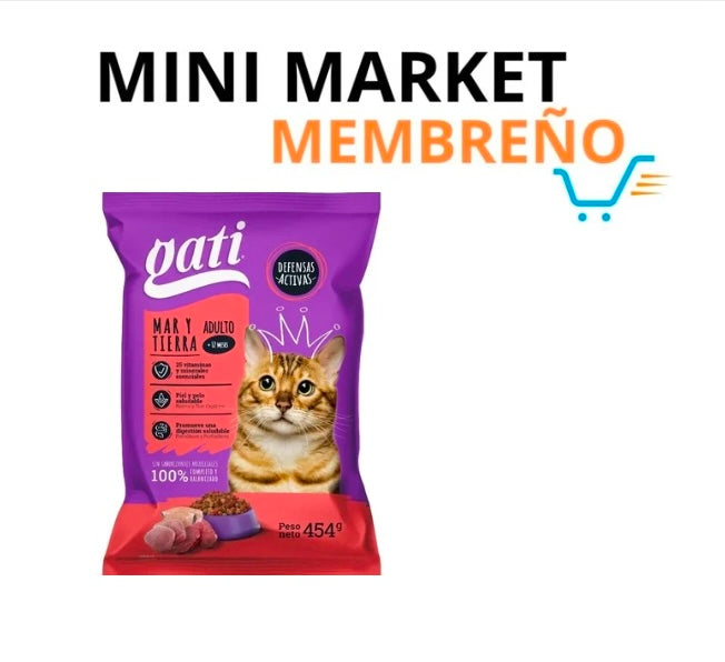 Gati Adultos mar y tierra 1lb