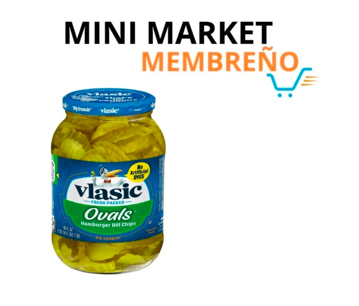 Pepinillos en rodaja Vlasic 1.36lt