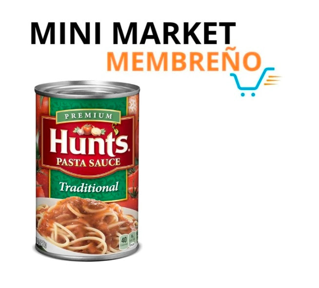 Salsa para pasta tradicional Hunt’s 24oz
