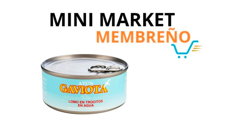 Atún en agua gaviota 140g