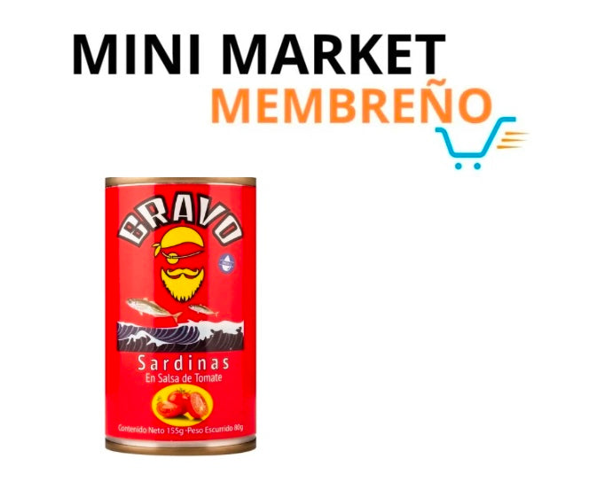 Sardina en salsa picante bravo 155g