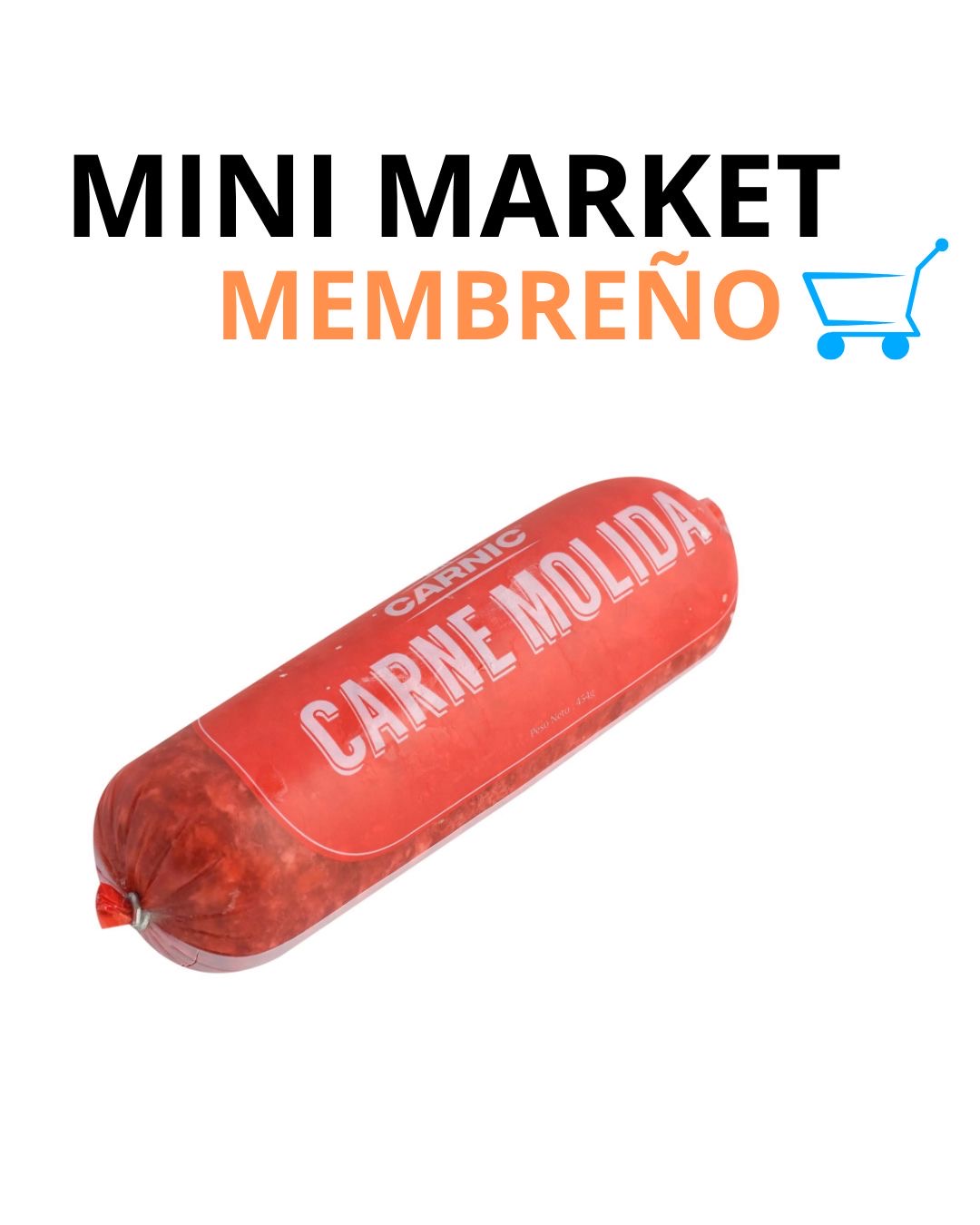 Carne molida carnic 1lb