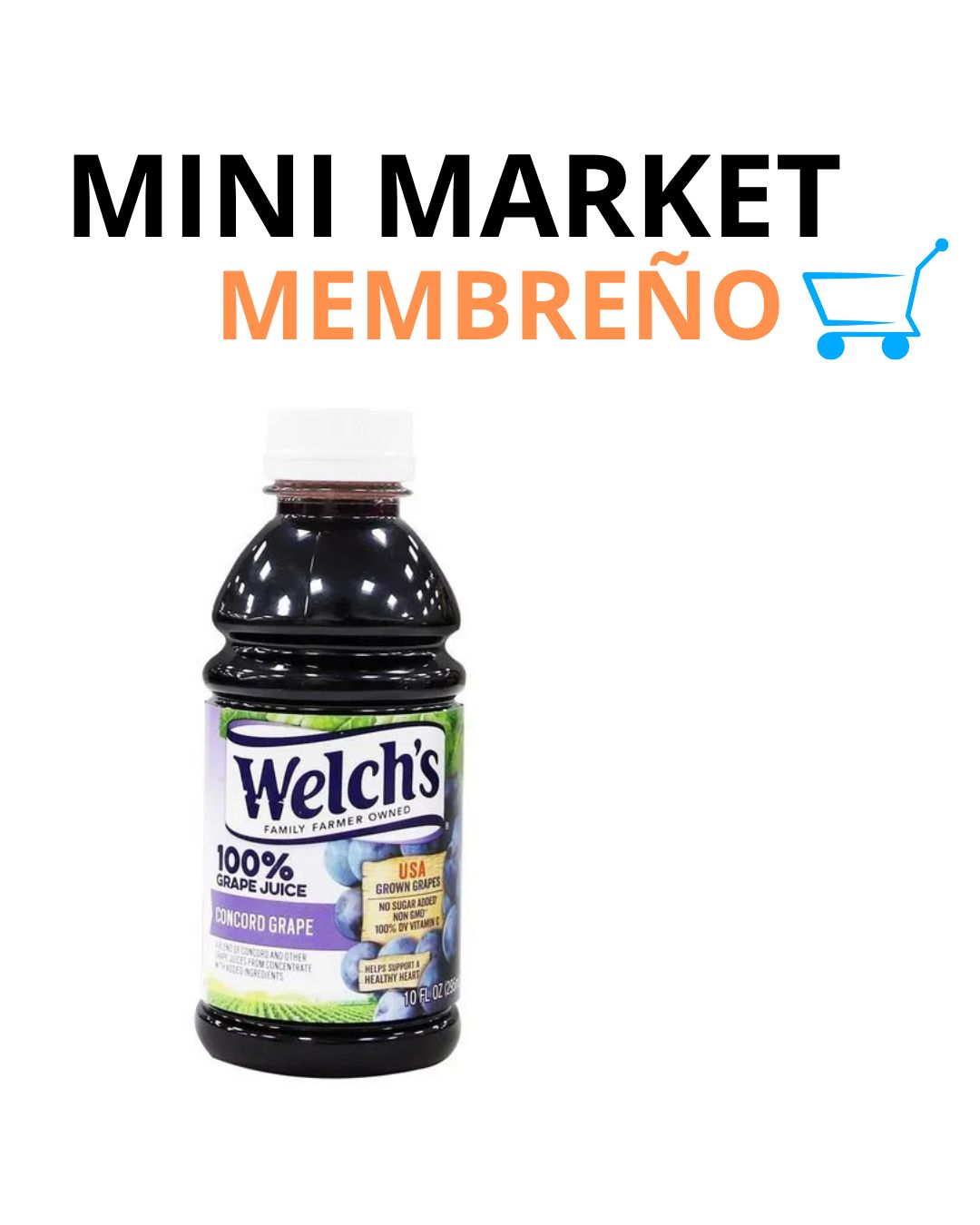 Jugo welchs uva 10oz