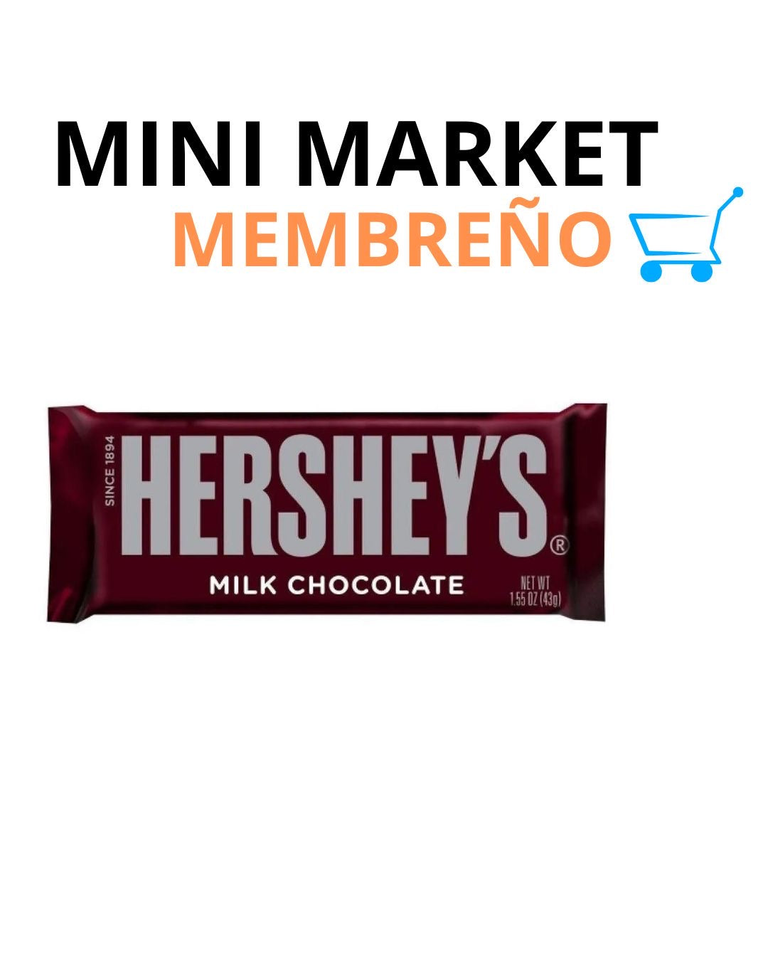 Chocolate Hershey milk 43g