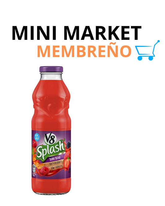 Jugo v8 splash kiwi y fresa 475ml