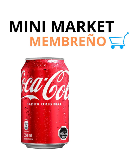 Gaseosa coca cola lata 354ml