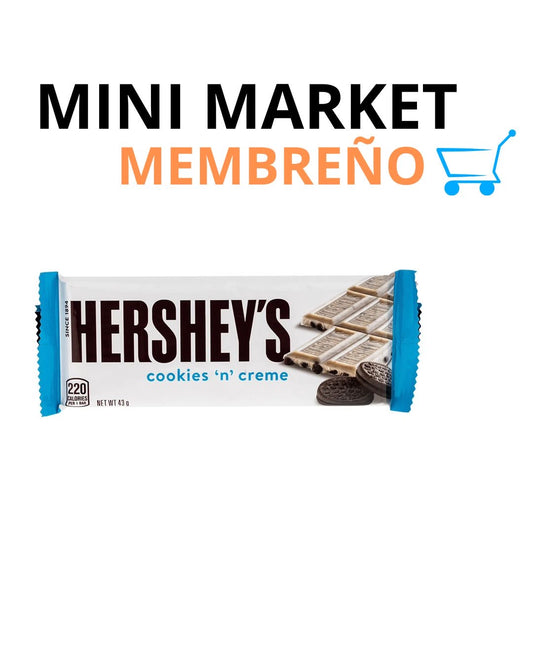 Chocolate Hershey con galleta 43g