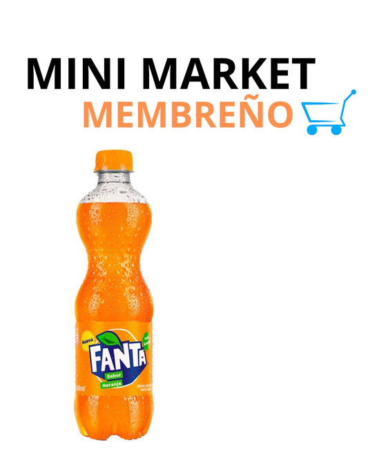 Gaseosa fanta naranja 500ml