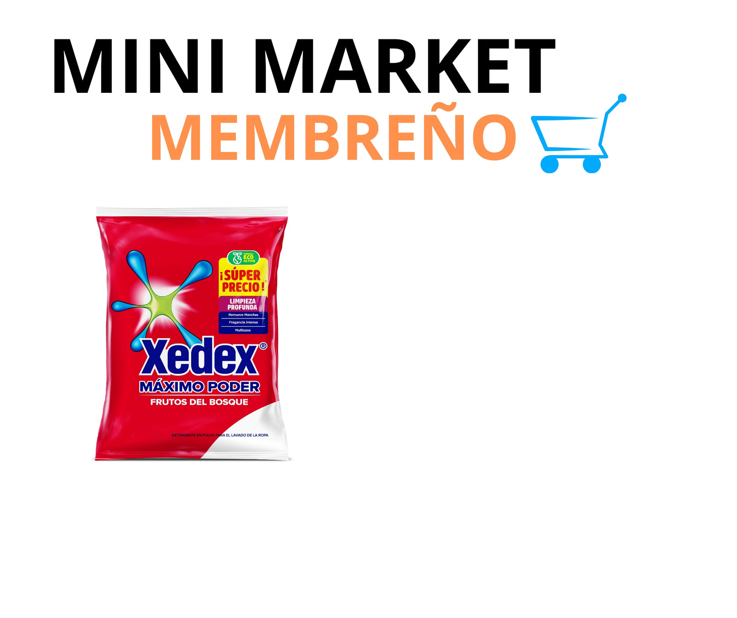 Detergente xedex frutos 115g