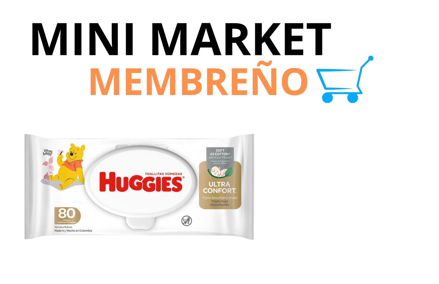 Toallas húmedas Huggies 80 unidades
