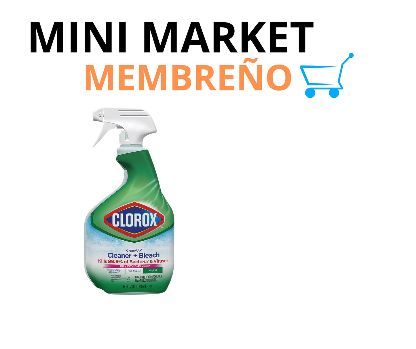 Desinfectante clorox 946ml