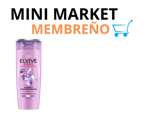 Shampoo L’Oréal hidra hialurónico 370ml
