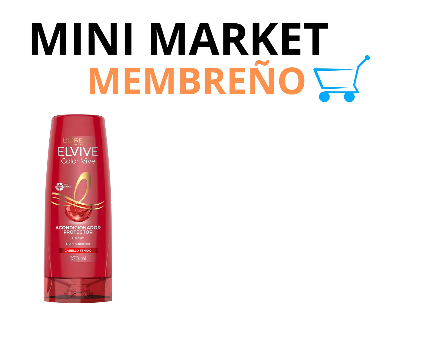 Acondicionador L’Oréal color vive 370ml