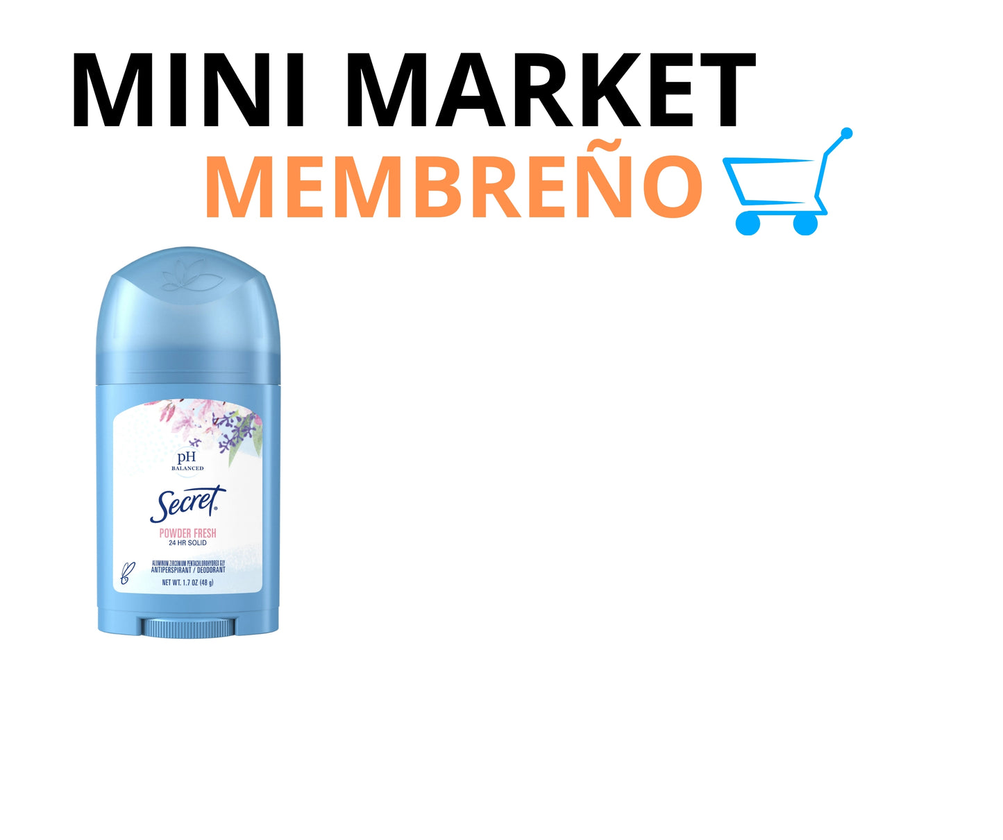 Desodorante secret powder fresh 40g