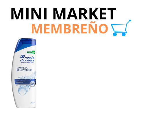 Shampoo Head & shoulders limpieza renovadora 375ml