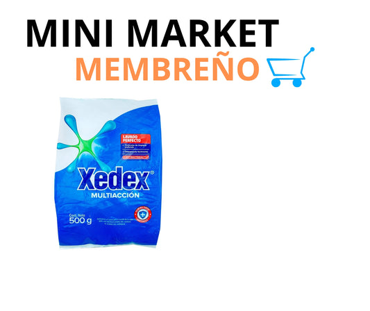 Detergente xedex multi acción 500g