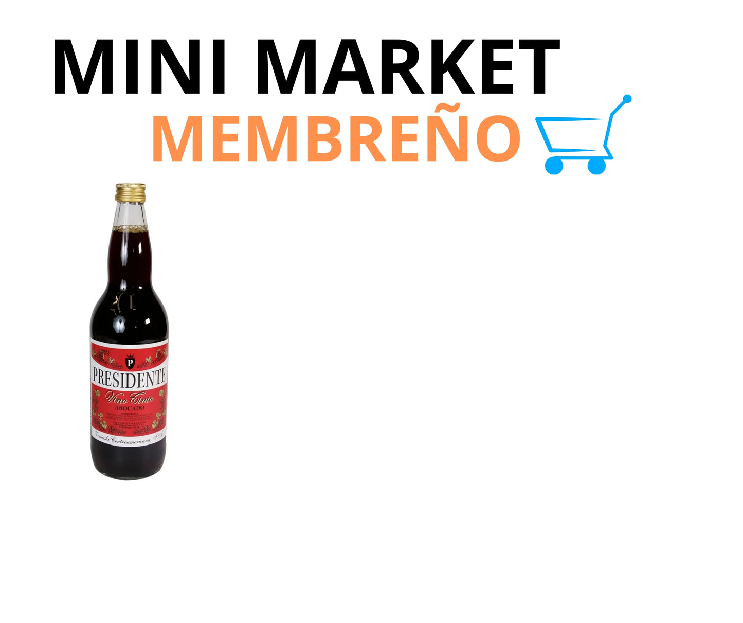 Vino tinto presidente 750ml