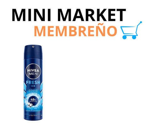 Desodorante nivea men spray fresh ice 150ml