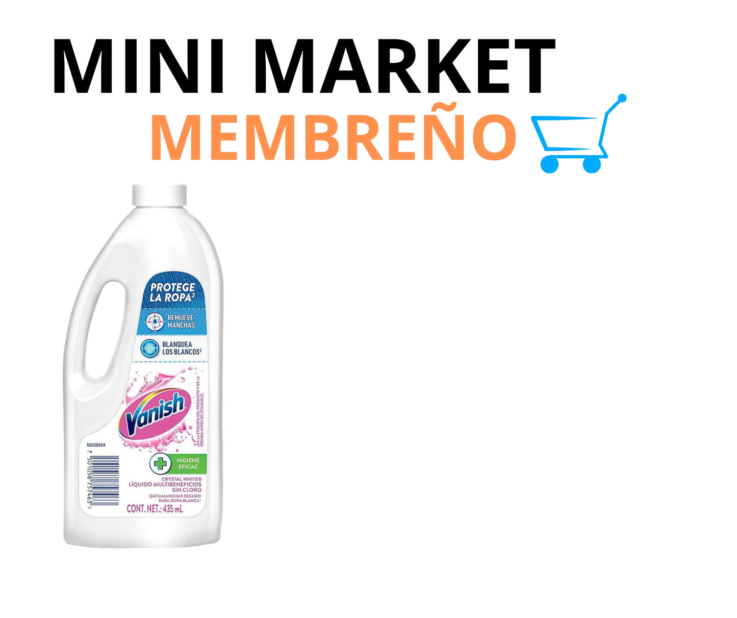 Vanish ropa blanca 435ml