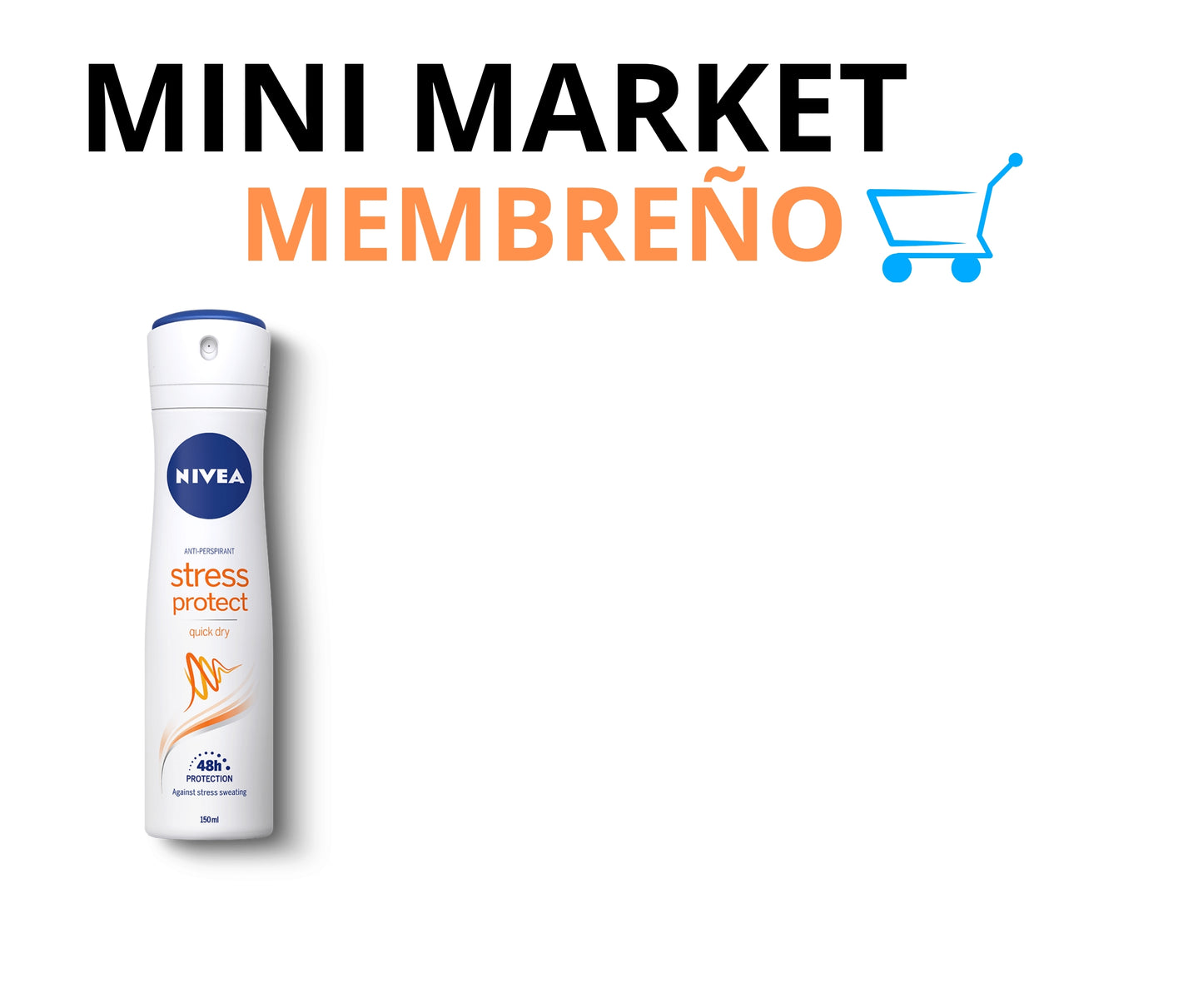 Desodorante nivea spray stress protect 150ml