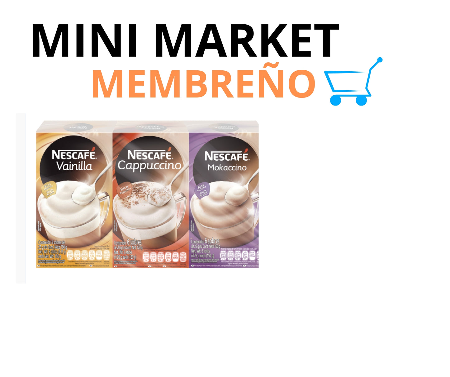 Nescafé 3 sabores