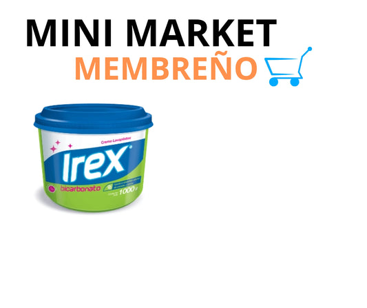 Crema lavaplatos irex bicarbonato 1kg