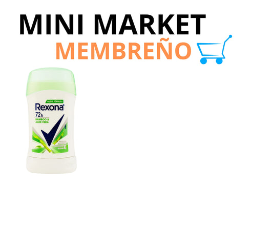 Desodorante Rexona bamboo y aloe 45g