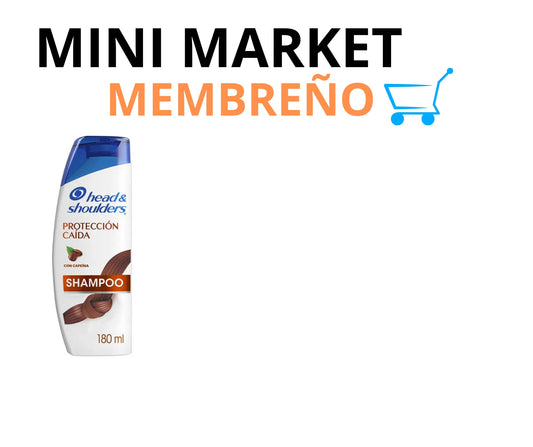 Shampoo head & shoulders protección caída 180ml
