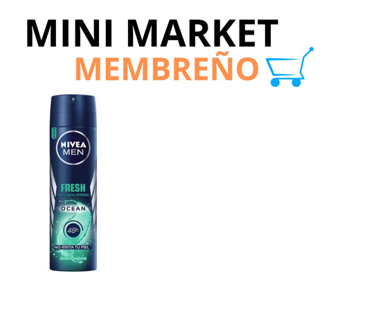Desodorante nivea men spray fresh ocean 150ml