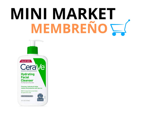 Cerave Limpiador facial hidratante 473ml