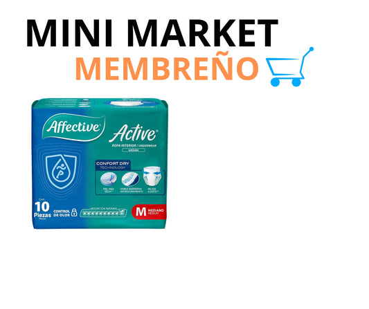 Pampers para adultos Affective talla M 10 unidades