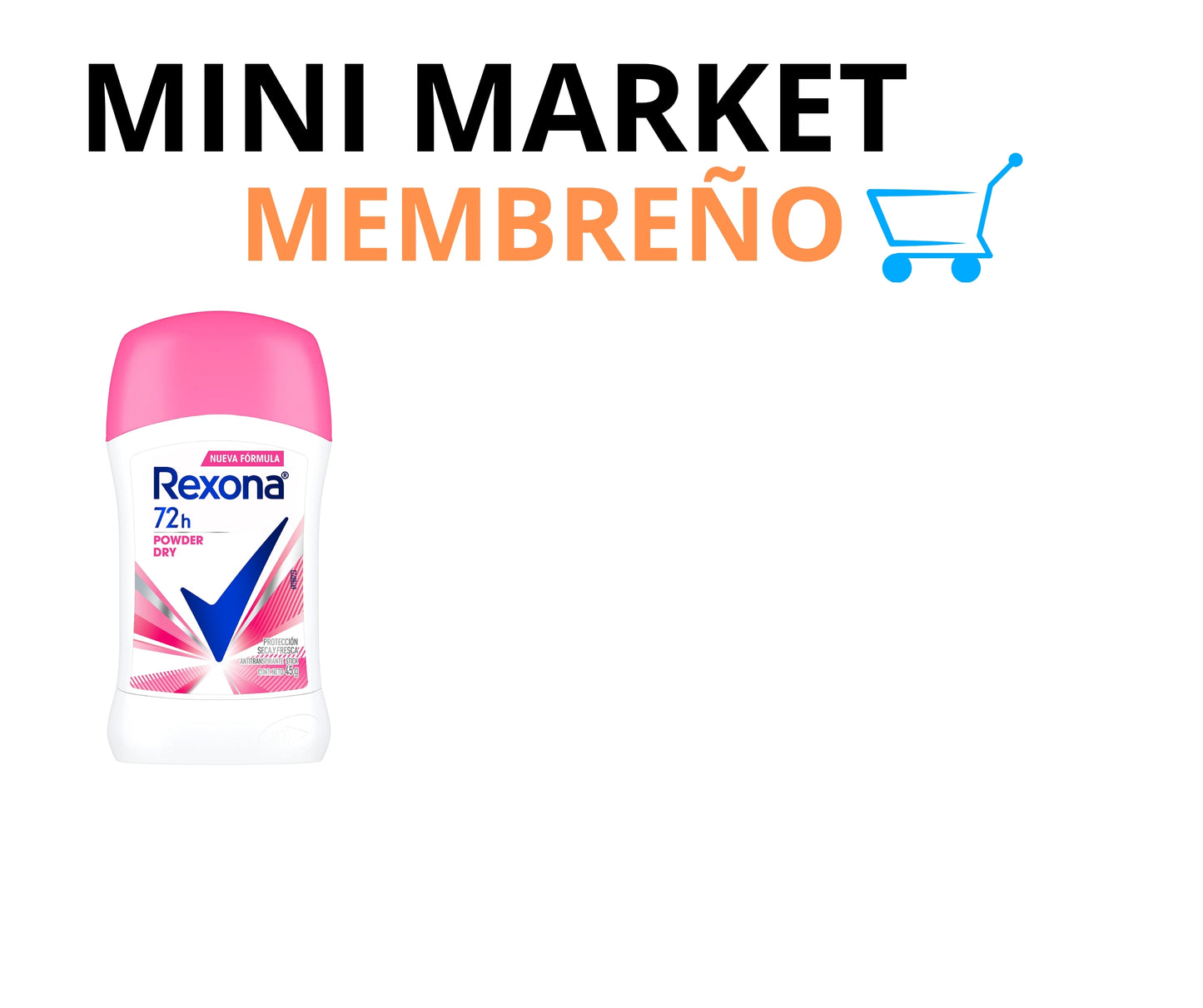 Desodorante Rexona powder Dry 45g