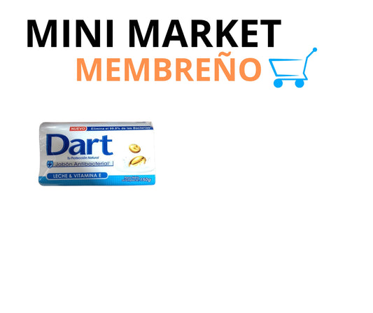 Jabón de baño dart leche 110g
