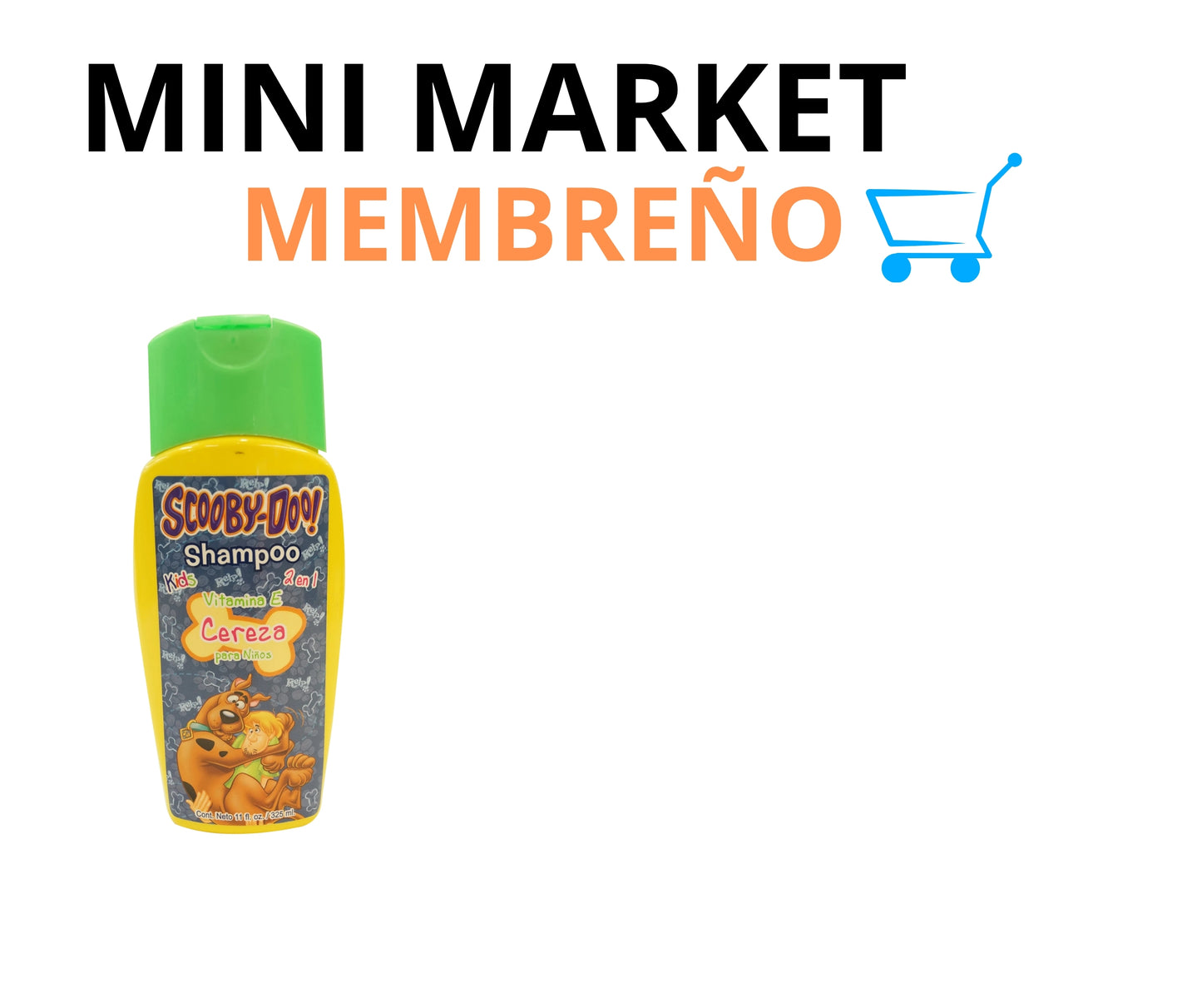 Shampoo kids 2en1 Scooby Doo cereza 325ml