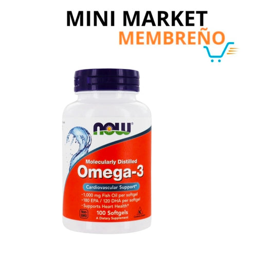 Omega-3 Fish Oil 100 cápsulas